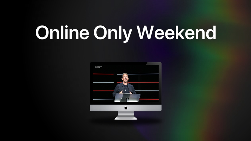 Online Only Weekend Message Cover Graphic 2019